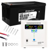 VOLT 1250/2000W UPS núdzový napájací zdroj pre čerpadla ústrednej pece- 200Ah AGM batéria