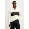 Bavlnený sveter Tommy Hilfiger MW0MW41948 béžová L