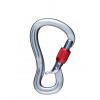 Karabína Black Diamond Gridlock Screwgate - dark gray/red