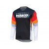 Yoko TWO čierno-bielo-červený (Priedušný motokrosový dres s výborným strihom)