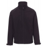 PAYPER DUBLIN 001248-0355 / Pánska celozapínacia softshellová bunda - čierna 5XL
