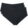 Under Armour Pure Stretch Hipster 3 Pack - 001/Black S