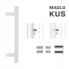 MPkovania FT - MADLO kód K41Z 40x10 mm SP ks Rozteč madla: 210 mm, Rozmer profilu madla: 40x10 mm, Dĺžka: 400 mm