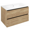 Sapho EZARA umývadlová skrinka 79,8x52x46cm, dub alabama EZ801-2222