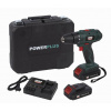 POWERPLUS POWP8040 Aku skrutkovač / vŕtačka 18V 2,0Ah LI-ION 2BAT