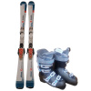 ROSSIGNOL Bazárové lyže Famous Limited 2 + lyžiarky Head