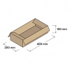 Kartónové krabice 3VVL 400x200x100mm, 25 ks