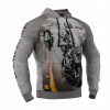 HYDROFÓBNA TERMOAKTÍVNA BLUZA S KAPUCŇOU s grafikou BMW GS1200 R1200GS