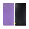 HMS Premium MFK01 Violet Black Club Fitness Mat s otvormi NEPLATÍ