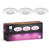 3x LED panel Podomietkové svietidlo 8.3W IP44 RGB SMART Zigbee Slim Philips HUE