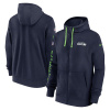 Seattle Seahawks - 2024 Nike Sideline Club Full-zip NFL Mikina s kapucňou XXL/USA=3XL/EU