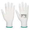 PORTWEST Rukavice PU Fingertip A121 POR-A121WHRXS Bílá XS