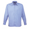Premier Workwear Pánska košeľa s dlhým rukávom PR200 Midblue -ca. Pantone 2718 48 (19)