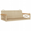 Lavica s operadlom plast 109 x 62 cm