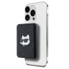 Karl Lagerfeld Powerbank indukčná KLPB5FPGKSCHHK 16W 5000mAh čierna/čierna Choupette Head Pin MagSafe (Karl Lagerfeld Powerbank indukčná KLPB5FPGKSCHHK 16W 5000mAh čierna/čierna Choupette Head Pin Mag