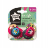 Tommee Tippee C2N silikón Fun Girl 2 ks