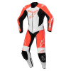 jednodílná kombinéza GP PLUS 2, ALPINESTARS, dětská (červená fluo/bílá/černá) 2024 M104-111
