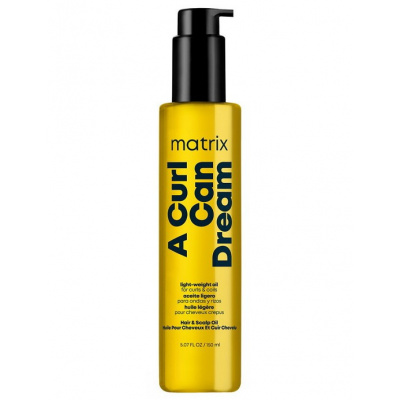 MATRIX Total Results A Curl Can Dream Light-Weight Oil 150ml - ľahký olej pre vlnité a kučeravé vlasy
