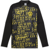 Puma Borussia Dortmund Pre Match Drill Top Adults Black/Yellow L