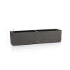 Lechuza geobra Kvetináč Lechuza Balconera Stone all-in-one set Farba: Antracitová, Veľkosť: 80 (79 x 19 / 19 cm)