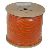 LEXI-Net kabel Cat 6A S/FTP LSOH licna (Dca) 27 AWG 500m cívka, oranžový plášť KLEXI66A904H