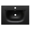 Umývadlo do kúpeľne SKY 1 BLACK MATT 60 DP