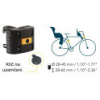 Bellelli - upevňovací systém k sedačkám na bicykel - B-FIX