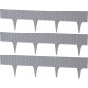 Strend Pro StonePalisade 79 x 20 x 9,5 cm grafit 3 ks