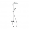 Hansgrohe Croma - Showerpipe 220 1jet s pákovou batériou, chróm 27222000