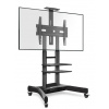 ONKRON Mobile TV Stand for 40-70” TVs with Wheels Shelves He