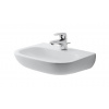 Duravit D-Code - Umývadielko 45x36 cm, s 1 otvorom na batériu, alpská biela 07074500002