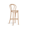 PAGED Classic H-1840 Seat Caned Back Wood Farba dreva: buk morený, Čalúnenie: Caned