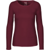 Neutral Tričko O81050, dlouhý rukáv, dámské COT77815006605-bordeaux 2XL Bordó