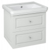 Sapho VIOLETA umývadlová skrinka 53,5x52x42,5cm+ umyvadlo 8731111, biela pololesk SPH VI060-3131