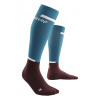 CEP Compression Run Socks Tall běžecké podkolenky 4.0 dámské Barva: petrolejová, Velikost: III