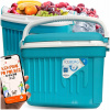 TURISTICKÁ CHLADNIČKA 8L na CHLADIACE VLOŽKY do auta piknik VÝLET kemping