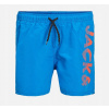 Detské plavky - Jack & Jones Boxers, 140 modrá (Aqua Speed One -kus plaviek 134 1ZIA)