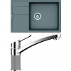 Set Schock S19-5 (dřez Manhattan D-100LS Croma + baterie SC-90 Croma)