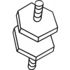 BOSAL Gumový popruh pre výfukový systém 255-333