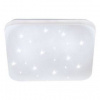 LED stropné svietidlo Eglo Frania-S, štvorec, 43 cm (97883) biele