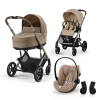 CYBEX Kočík kombinovaný Balios One Box comfort 3v1 Almond Beige