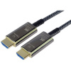 PremiumCord Ultra High Speed HDMI 2.1 optický fiber kábel 8 K/60 Hz, zlatené 20 m kphdm21t20