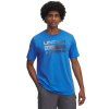 Under Armour UA TEAM ISSUE WORDMARK SS modré tmavo modré