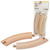 Babu vláčiky - Kolajnice zatáčka 17cm, 2 kusy