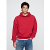 GAP Oversize mikina Heavyweight Červená XXL Červená Červená