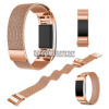 Kovový remienok Fitbit Charge 2 – Magnetic – zlato-ružová