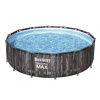 Bazén Bestway® Steel Pro MAX, 5614Z, filter, pumpa, rebrík, plachta, 4.27m x 1.07m