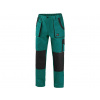 CXS LUXY JOSEF Pracovné nohavice do pása zeleno / čierna 66 102000651066