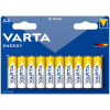 Varta alkalické batérie AA 10ks