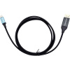 i-tec prepojovací kábel USB-C ® zástrčka, Konektor DisplayPort 1.5 m čierna C31CBLDP8KBIDIR Kábel pre displeje USB-C®; C31CBLDP8KBIDIR